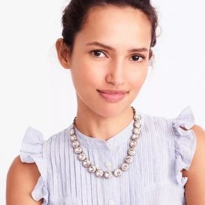 "PRICE DROP" Crystal Stone and Gold Necklace